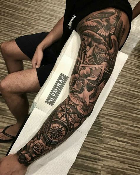 shoulder sleeve tattoo men|More.